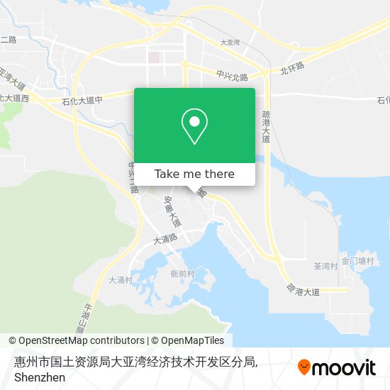 惠州市国土资源局大亚湾经济技术开发区分局 map