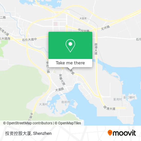 投资控股大厦 map
