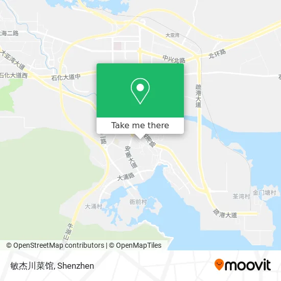 敏杰川菜馆 map