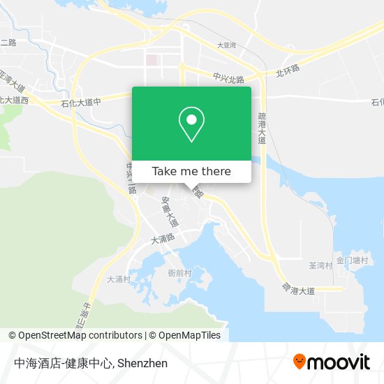 中海酒店-健康中心 map