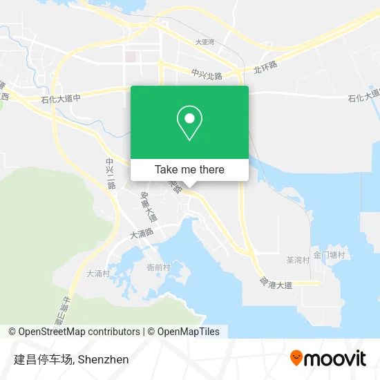 建昌停车场 map