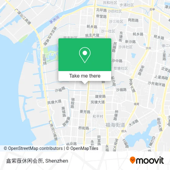 鑫紫薇休闲会所 map