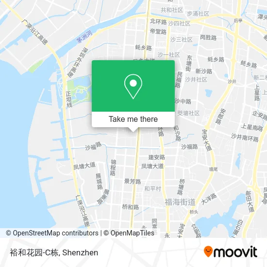 裕和花园-C栋 map