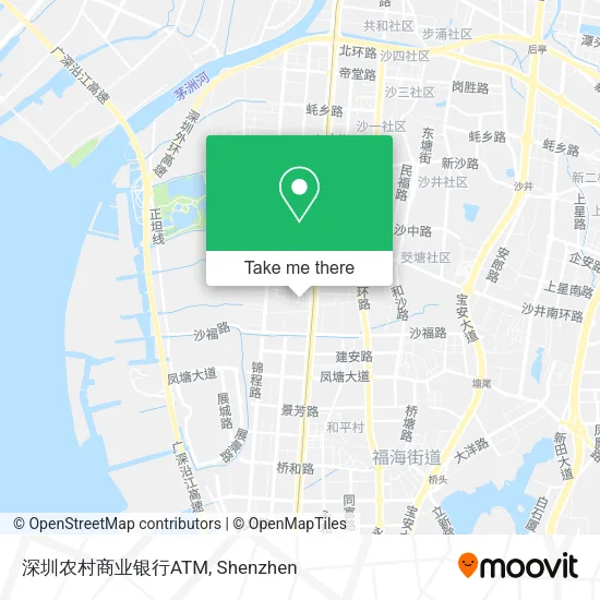深圳农村商业银行ATM map