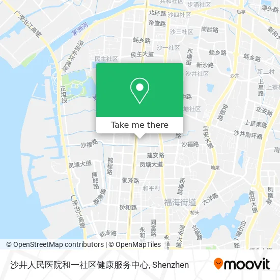 沙井人民医院和一社区健康服务中心 map