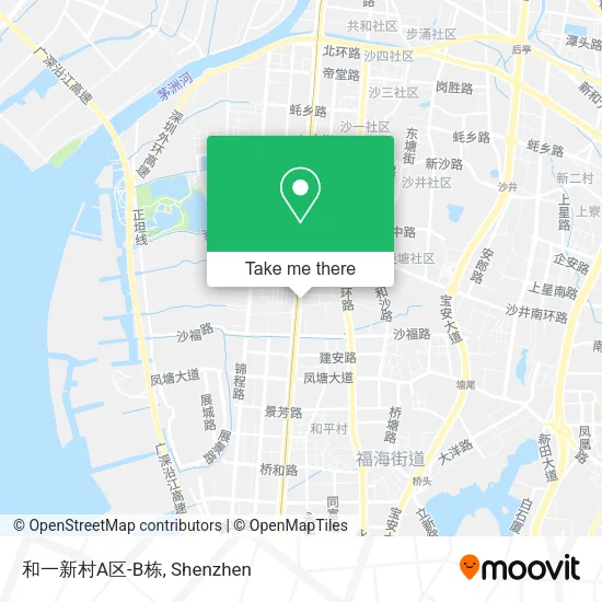 和一新村A区-B栋 map