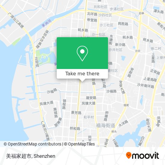 美福家超市 map