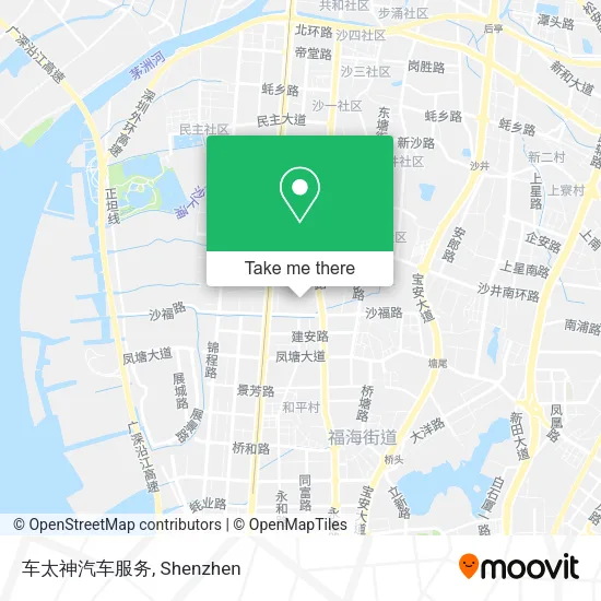 车太神汽车服务 map