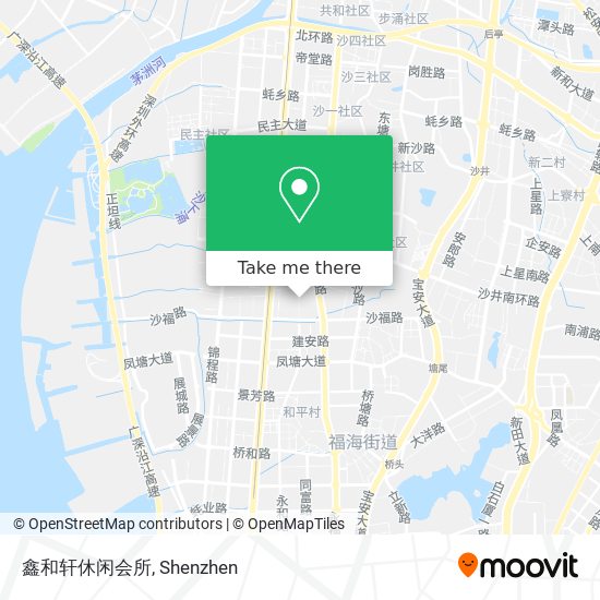 鑫和轩休闲会所 map