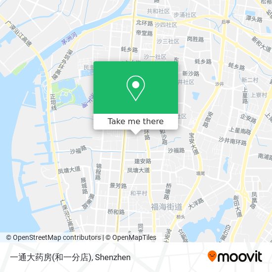 一通大药房(和一分店) map