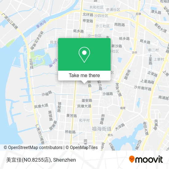 美宜佳(NO.8255店) map