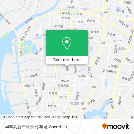 华丰高新产业园-停车场 map