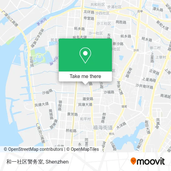 和一社区警务室 map