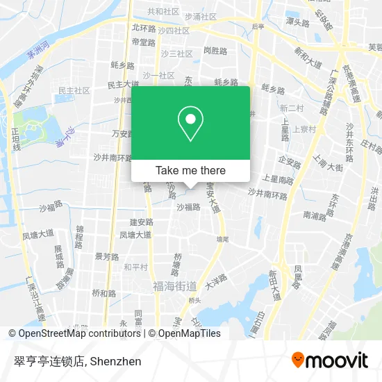 翠亨亭连锁店 map
