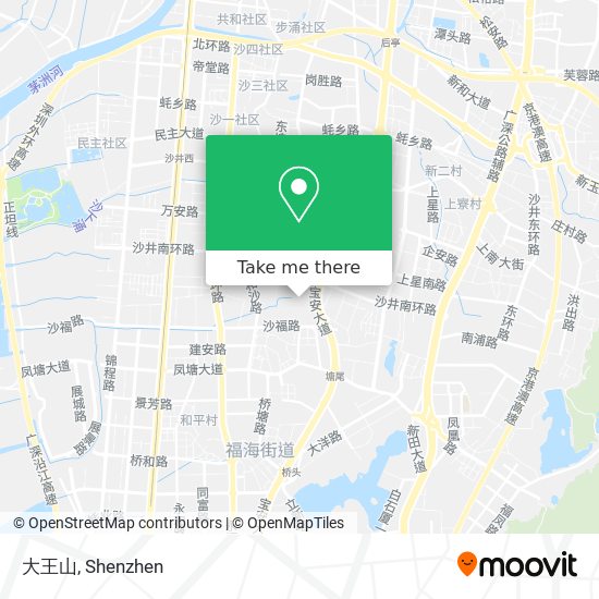 大王山 map