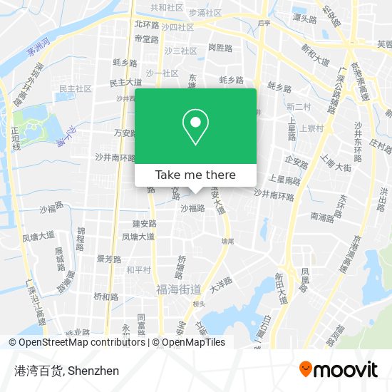 港湾百货 map