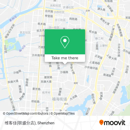 维客佳(联盛分店) map