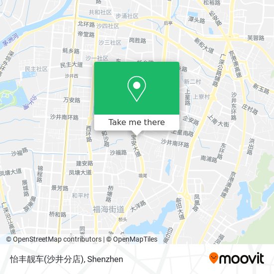 怡丰靓车(沙井分店) map