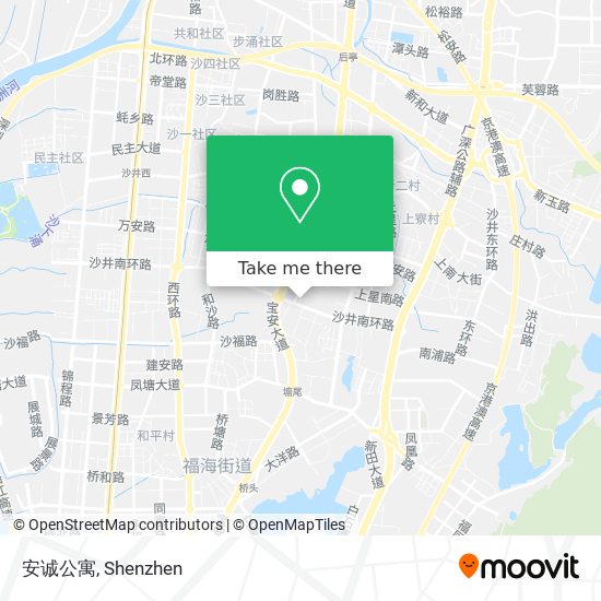安诚公寓 map