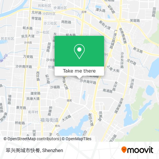 翠兴阁城市快餐 map
