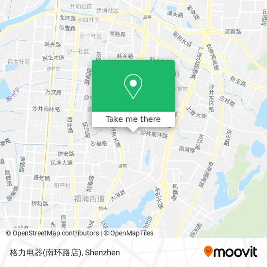 格力电器(南环路店) map