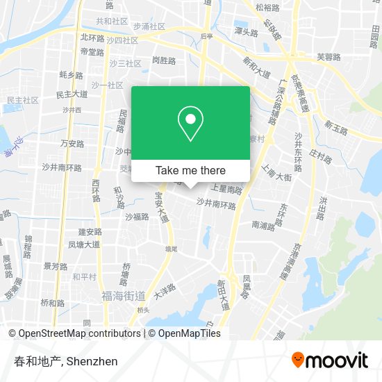 春和地产 map