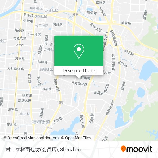 村上春树面包坊(会员店) map
