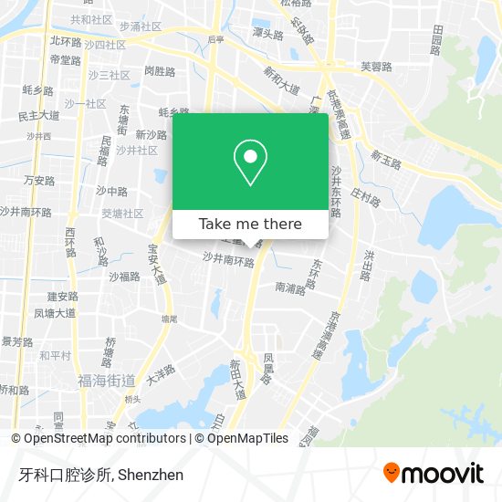 牙科口腔诊所 map