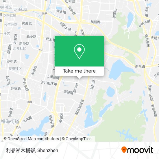 利品湘木桶饭 map