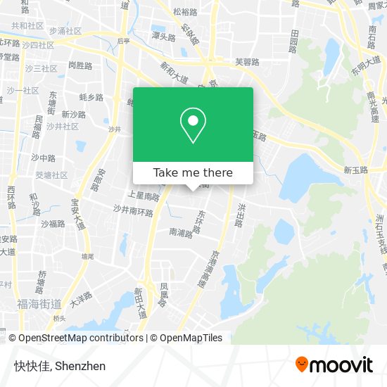 快快佳 map