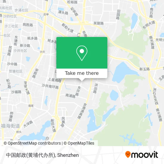 中国邮政(黄埔代办所) map