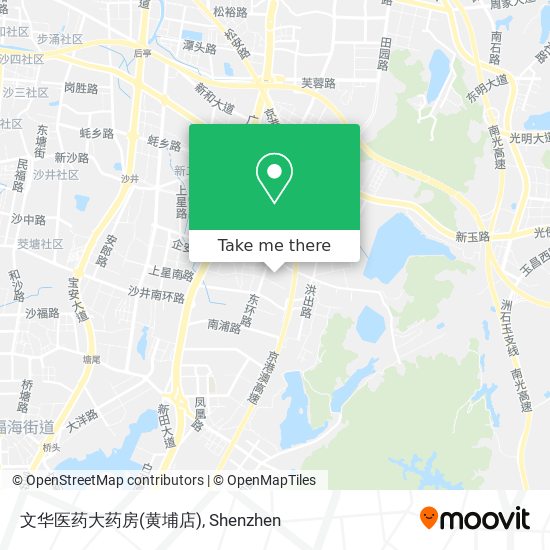 文华医药大药房(黄埔店) map
