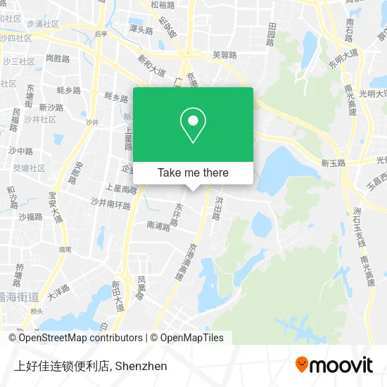 上好佳连锁便利店 map