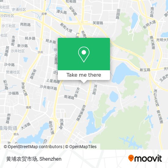 黄埔农贸市场 map