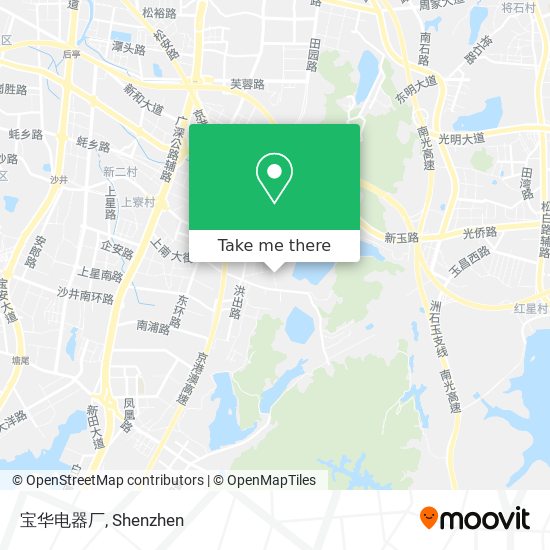 宝华电器厂 map