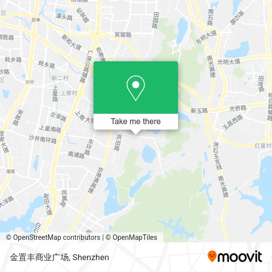 金置丰商业广场 map