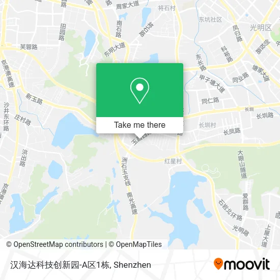 汉海达科技创新园-A区1栋 map