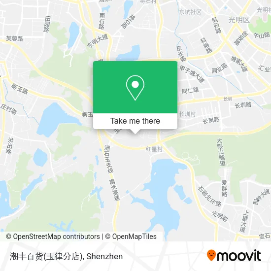 潮丰百货(玉律分店) map
