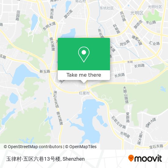 玉律村-五区六巷13号楼 map