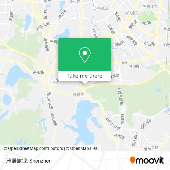 雅居旅业 map