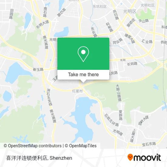 喜洋洋连锁便利店 map