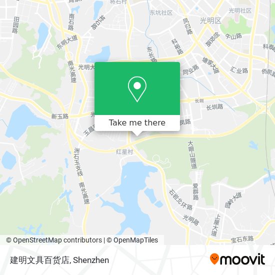 建明文具百货店 map