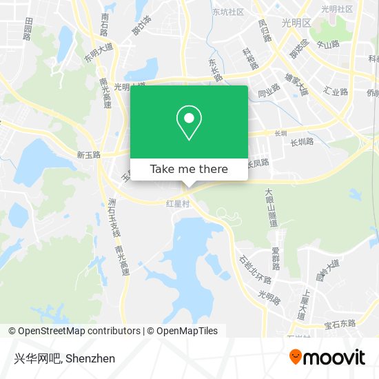 兴华网吧 map