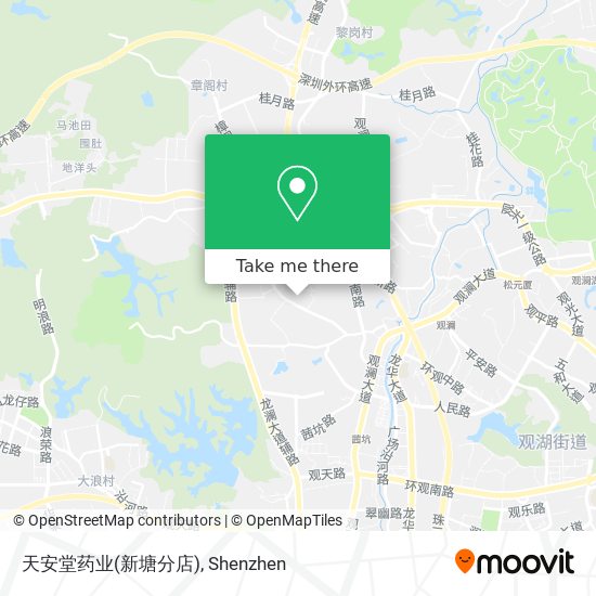 天安堂药业(新塘分店) map