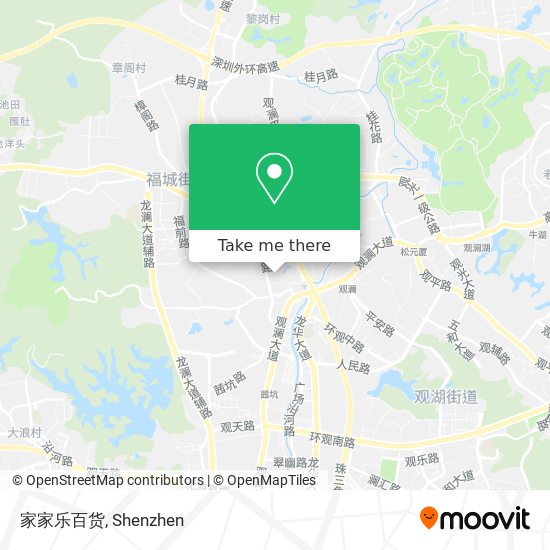 家家乐百货 map