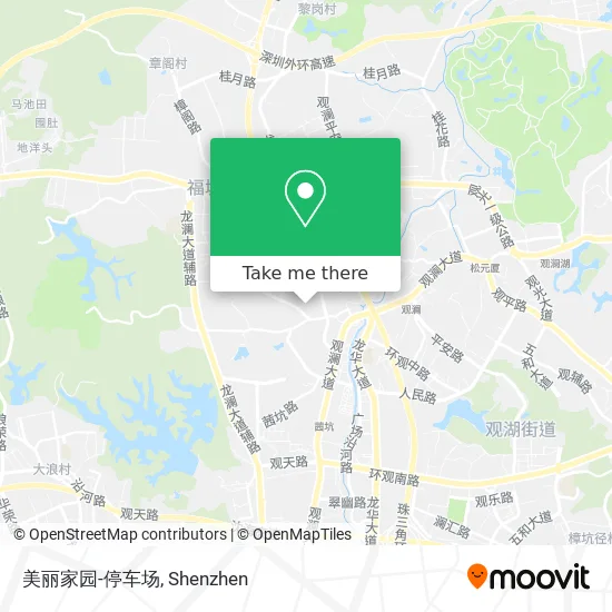 美丽家园-停车场 map