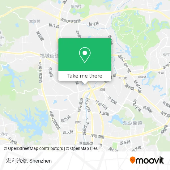宏利汽修 map
