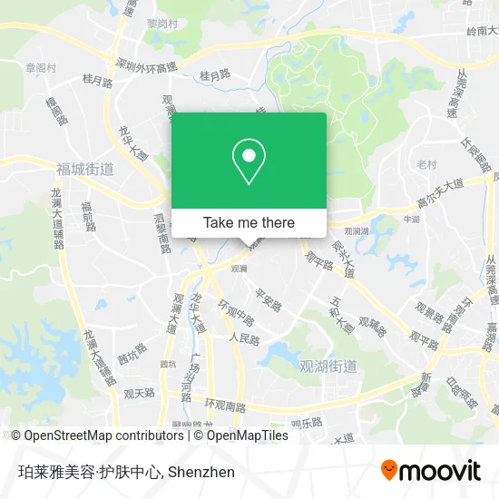 珀莱雅美容·护肤中心 map