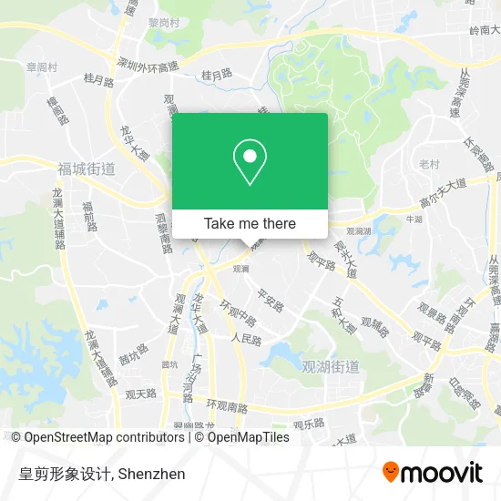 皇剪形象设计 map