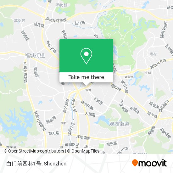 白门前四巷1号 map
